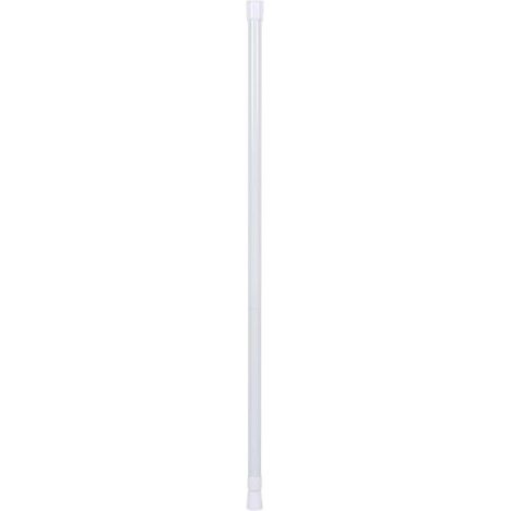 Tringle télescopique extensible pour rideau de douche, fenêtre ou salle de bain, barre à ressort ajustable 105-190 cm (1/5)
