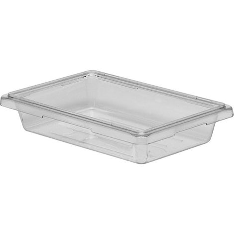 Boîte de stockage - 46 x 30.5 x 9 cm - Transparent - Lot de 6 - Cambro