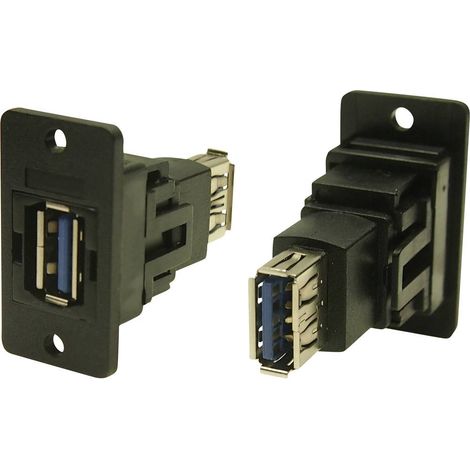 FM SLIM FT USB3 A-A 3.2 Adaptateur/prolongateur encastrable CP30605NX1 Cliff Contenu: 1 pc(s) (1/2)
