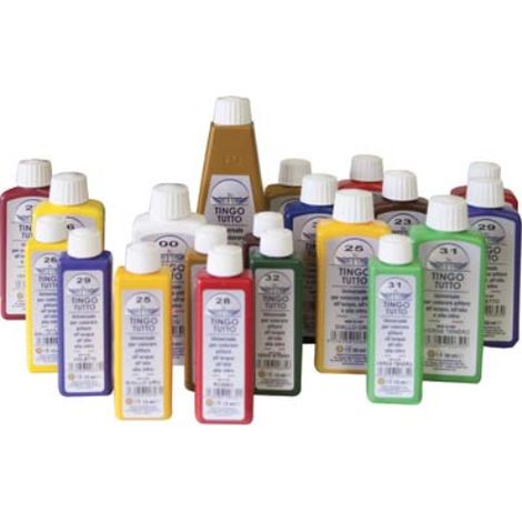 Colorante acqua tingotutto 23 marrone ml 50 (12 pezzi) Nuovo kolor
