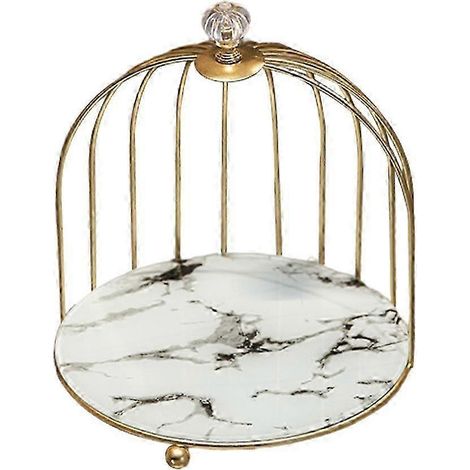 Kosmetikregal aus Eisen, Präsentationsständer, Make-up-Aufbewahrungsregal, Tischregal-1 Tier (1/5)