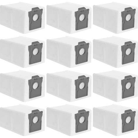 12 Stück Staubsaugerbeutel für Dreame L10s Pro Ultra Heat, L10s Ultra Gen 2, X30/X40/X50 Ultra Complete, X40/X50 Master, Mova E30 Ultra / Z50 Ultra / V50 Ultra Staubbeutel Ersatzbeutel Filtertüten