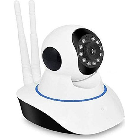 Telecamera IP motorizzata wireless hd 720p camera con connessione wifi o lan rj45 con microfono audio led infrarossi e registrazione su micro sd (1/4)