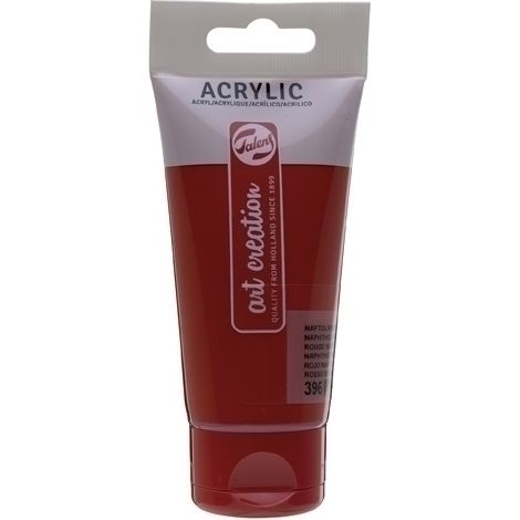 PINTURA ACRIL.TALENS 75 ml ROJO MEDIO - Pack de 3 unidades