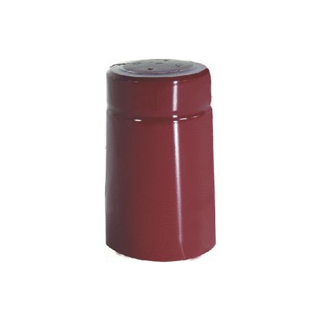 CAPSULA TERMORETRAIBILE PVC D 31X55 ROSSO 100 PZ- 1,0 confezione