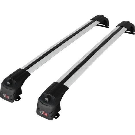 Compatible avec Honda CR-V 2 2002-2006 ACE-2 Modèle Barres de Toit Railing Porte-Bagages de Voiture Aluminium Gris 2 Barres (1/5)