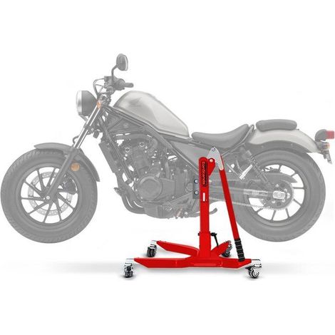 Bequille d'atelier CS Power pour Honda Rebel 500 17-25 rouge