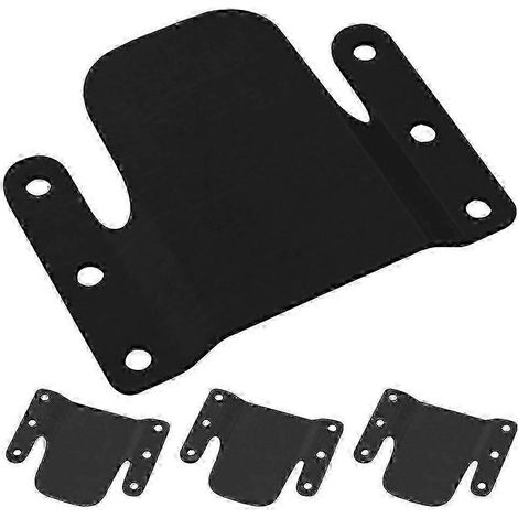 Support de fixation pour canapé, compatible avec les matériaux en fer noir utilisés dans la maison, clips de fixation pour ensemble de canapé en 4 pièces. (1/5)