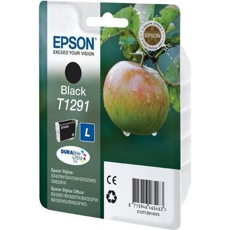 Cartucho Epson T1291 Negro STYLUS OFFICE BX305F BX305FW BX320FW BX525WD BX625FWD (1/5)