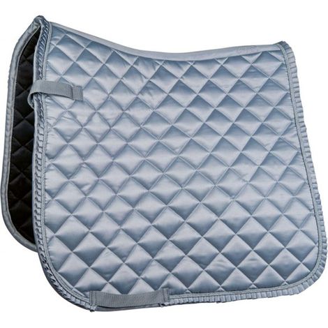 Sottosella rettangolare o dressage modello Monaco Noble: Pony Dressage, grigio blu 9583 (1/3)
