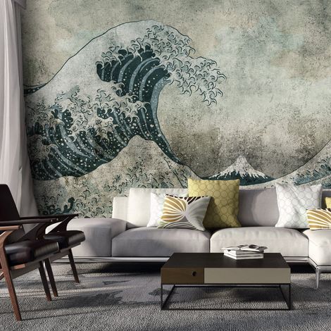 Papier peint La puissance de la grande vague - 150 x 105 cm (1/4)