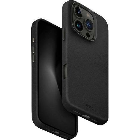Custodia UNIQ Lyden per iPhone 16 Pro Max 6.9" con ricarica Magclick, colore nero/nero Dallas (1/5)