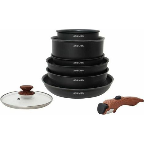 Arthur Martin Batería de cocina 8 piezas aluminio