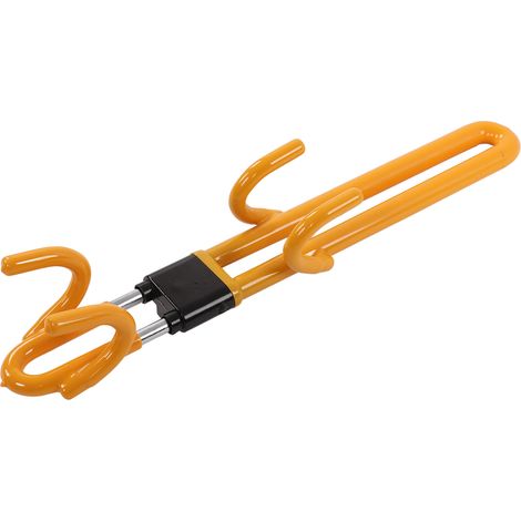 Antivol Universel à Double Crochet, Verrou de Volant pour Voitures, Camions, Fourgonnettes. (1/5)