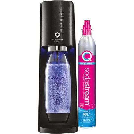 Sodastream E-terra Noire Machine à Gazéifier électrique Sans Fil - Sodastream France