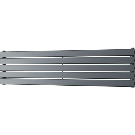 Typhoon Axis - Anthracite Horizontal Radiator H340mm x W1400mm Single Panel (1/3)
