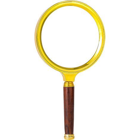 10-fache Leselupe – Taschenlupe für Senioren – Zeitunglesen – Insektenbeobachtung & Hobbys – 8 cm (1/4)