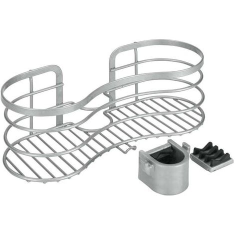 METALTEX - PORTE ACCESSOIRES DOUCHE VIVA POLYTHERM 29X12X11 (1/4)