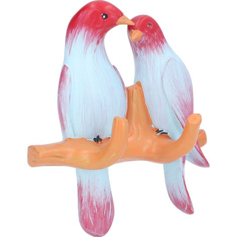 Set mit 2 kreativen roten Wandhaken aus Kunstharz, Tierform, kein Bohren erforderlich, dekorative Garderobe für Tür oder Wand. (1/5)