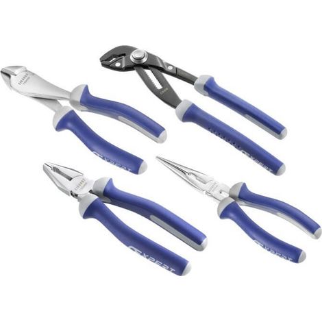 Juego de 4 pinzas de mecánico