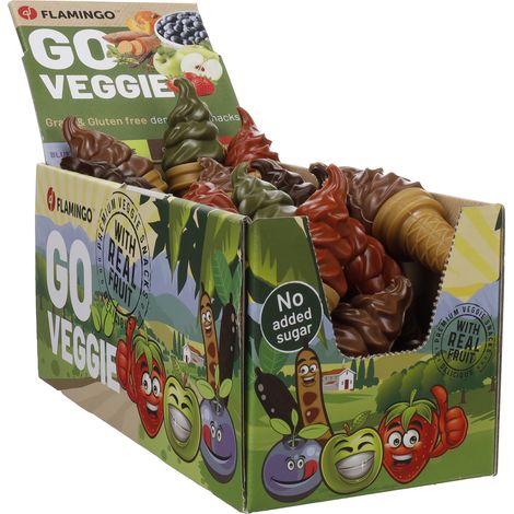 Friandises en lot pour chien veggie cornet a glace (1/4)