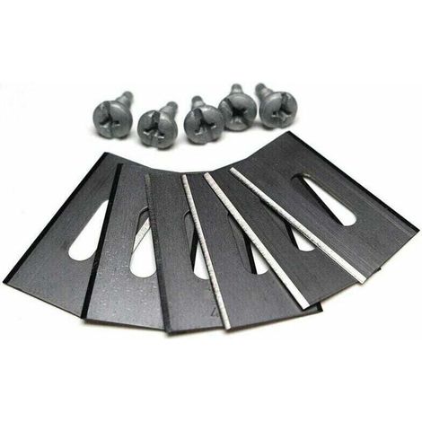Lot de 30 lames de gazon pour Husqvarna avec double lame aiguisée en acier inoxydable,