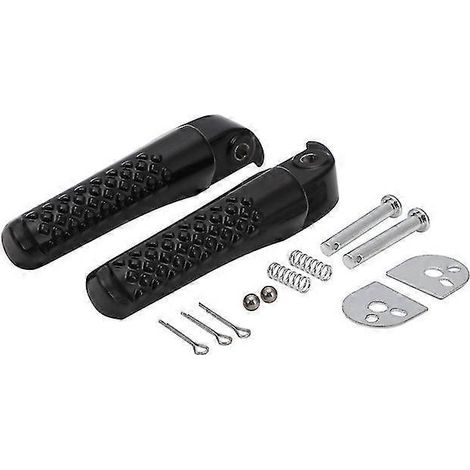 Fußrasten-Set für Coleman BT200X, CT200U, Trail 200, CT200UEX, CT100U (196 cm³, 6,5 PS) Minibike – Schwarz (1/5)