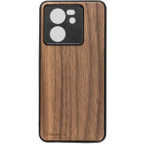 Funda de madera Bewood para Xiaomi 13T / 13T Pro color nogal americano (1/2)
