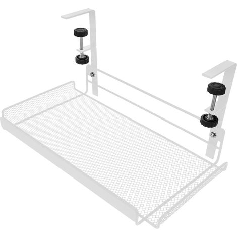 Erweiterbarer Schrankregal organiseur, (blanc) réglable format compact (1/5)