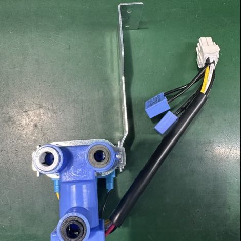 Universal dual-voltage refrigerator inlet solenoid valve, optional double head, compatible with all accessories 2B113-000001