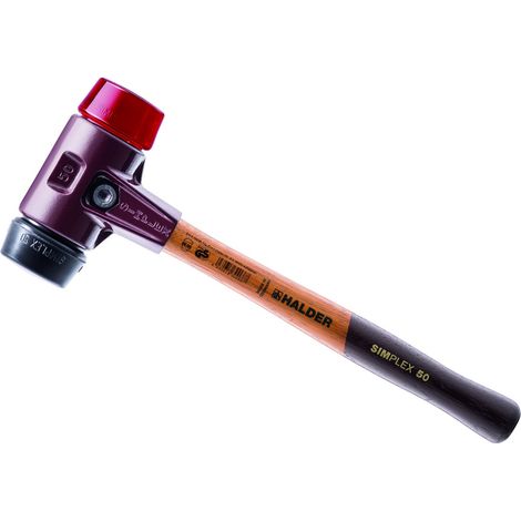 Halder Simplex Soft Face Mallet Hammer With Steel Housing - 40mm HA3026040