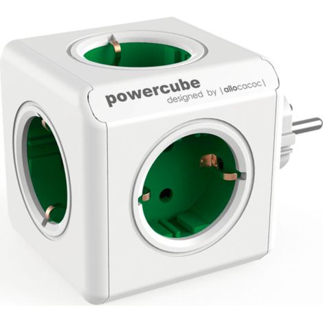 PowerCube Original Green 5 outlets 120V (1/10)