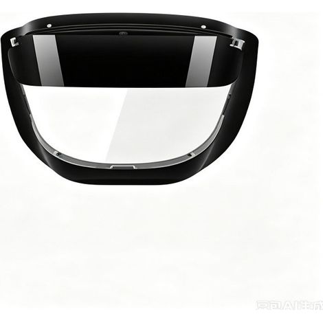 Masque de soudure à rabat, visière de protection pour soudeur à porter comme des lunettes, filtre sombre rabattable pour soudure à l’arc et argon,Version transparente (1/5)