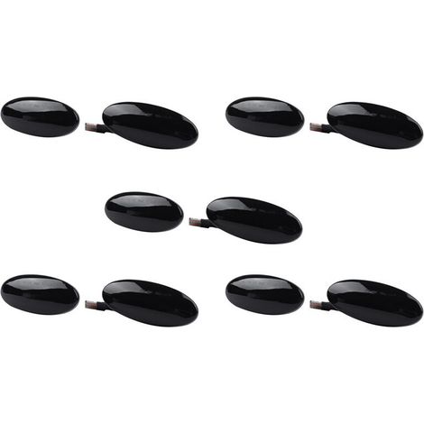 Diez intermitentes laterales LED dinámicos para guardabarros de coche, aptos para Nissan Qashqai, Zotye, Juke, Micra y X-Trail.