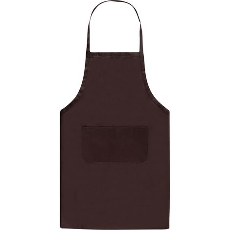 Tablier De Cuisine - Polyester Résistant À L Eau Et À L Huile - Avec 2 Poches - Réglable En Longueur Et En Cou - Taille L 72,5 X 58 Cm - 1 Pièce (1/3)