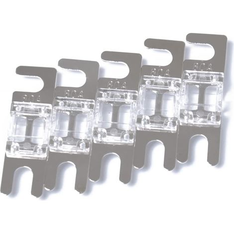 Pack de 5 mini anl fusibles 80a anl fusibles pour le système vidéo audio marine de voiture, transparent (1/4)