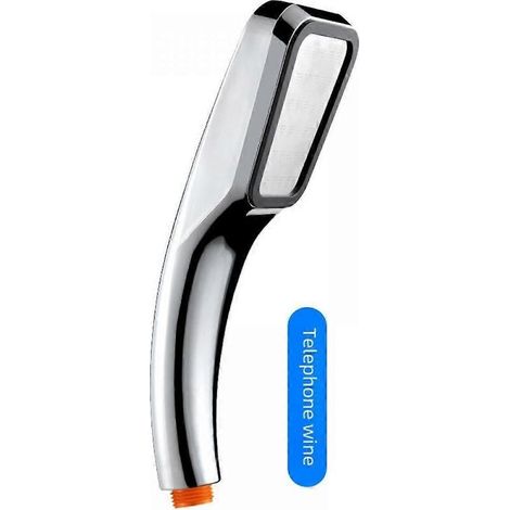 Soffione doccia con funzione di pressione per uso domestico, soffione doccia a forma di vino, soffione doccia per vasca da bagno, tubo doccia (1/3)