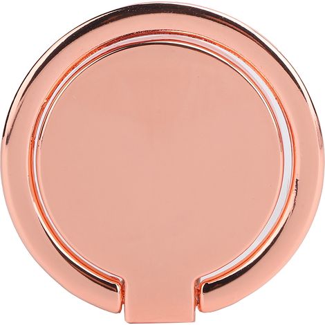 Anneau de Support Magnétique pour Téléphone 360° Rotatif - Support Voiture Magnétique - Rose Doré (1/5)