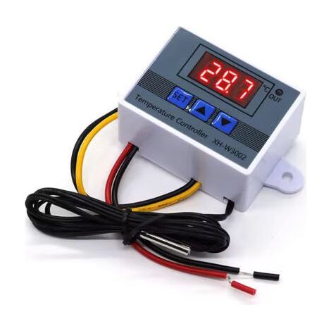 Controlador digital de temperatura, termostato microcomputarizado - Módulo de conmutación, con sonda impermeable 10A 110-220V 1500W CA 220V (1/5)