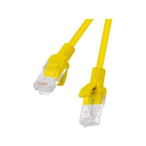 LATIGUILLO DE RED LANBERG PCU6-10CC-2000-Y - RJ45 - UTP - CAT 6 - 20M - AMARILLO