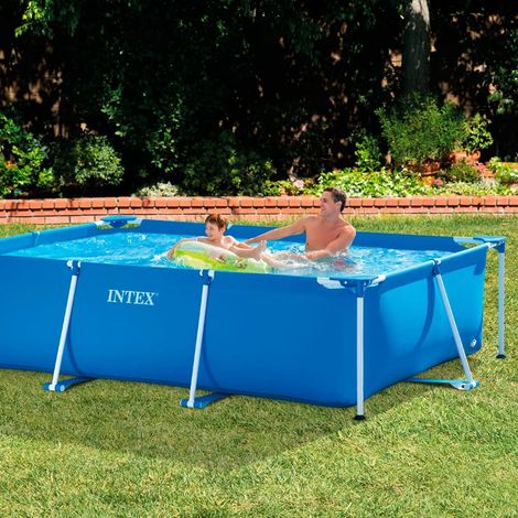 Rectangular Pool Metal Frame 260 X 160 X 65cm