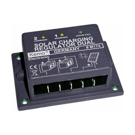 Kemo Dual M174 Regolatore di carica Serie 12 V 16 A (1/5)