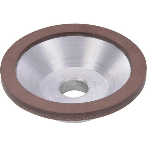Meule à évaser pour métaux, meule abrasive à liant résine pour carbure, grain 180, remplacement de meule (1/4)