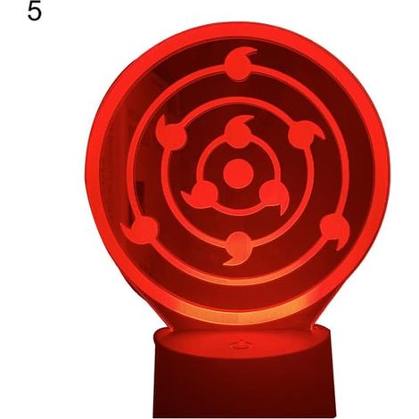 Ecleanfy - Veilleuse LED 3D, lampe de chevet créative, lampe de table, lampe USB à molette, lampe pour chambre d'étudiant (1/3)