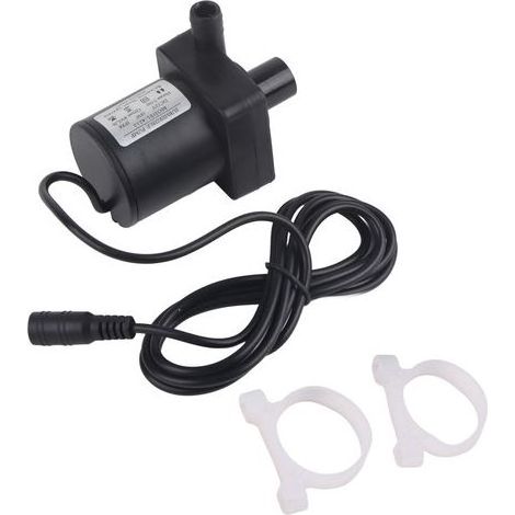 Pompe Submersible DC Sans Balais Silencieuse pour Bassin, Aquarium et Fontaine - 12V, 800L/h, 18W (1/5)