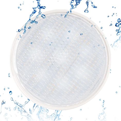 Lampes de piscine LED PAR56 - Éclairage sous-marin - Blanc froid - IP68 - Étanche - 20 W 12 V AC/DC - Éclairage sous-marin