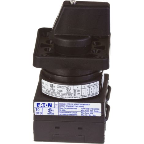 Interruptor de leva para generador de red 2P 20A para instalación empotrada T0-2-8211/E 022234