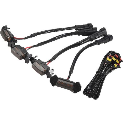 Getönte, bernsteinfarbene LED-Tagfahrlichter für den Frontgrill des Toyota Tacoma TRD Pro 2016-2021 / RAV4 2019-2021 (1/5)
