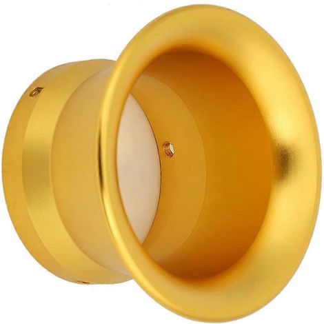 Cuvette de filtre à air de moto 50 mm, cuvette de klaxon pour carburateurs 24/26/28/30 mm, or