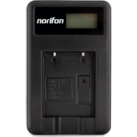 NP-80 LCD USB Chargeur pour Exilim EX-G1, Exilim EX-N1 Compatible avec EX-S5, EX-S8, EX-S9, EX-Z35, EX-Z550, EX-Z800 (1/5)